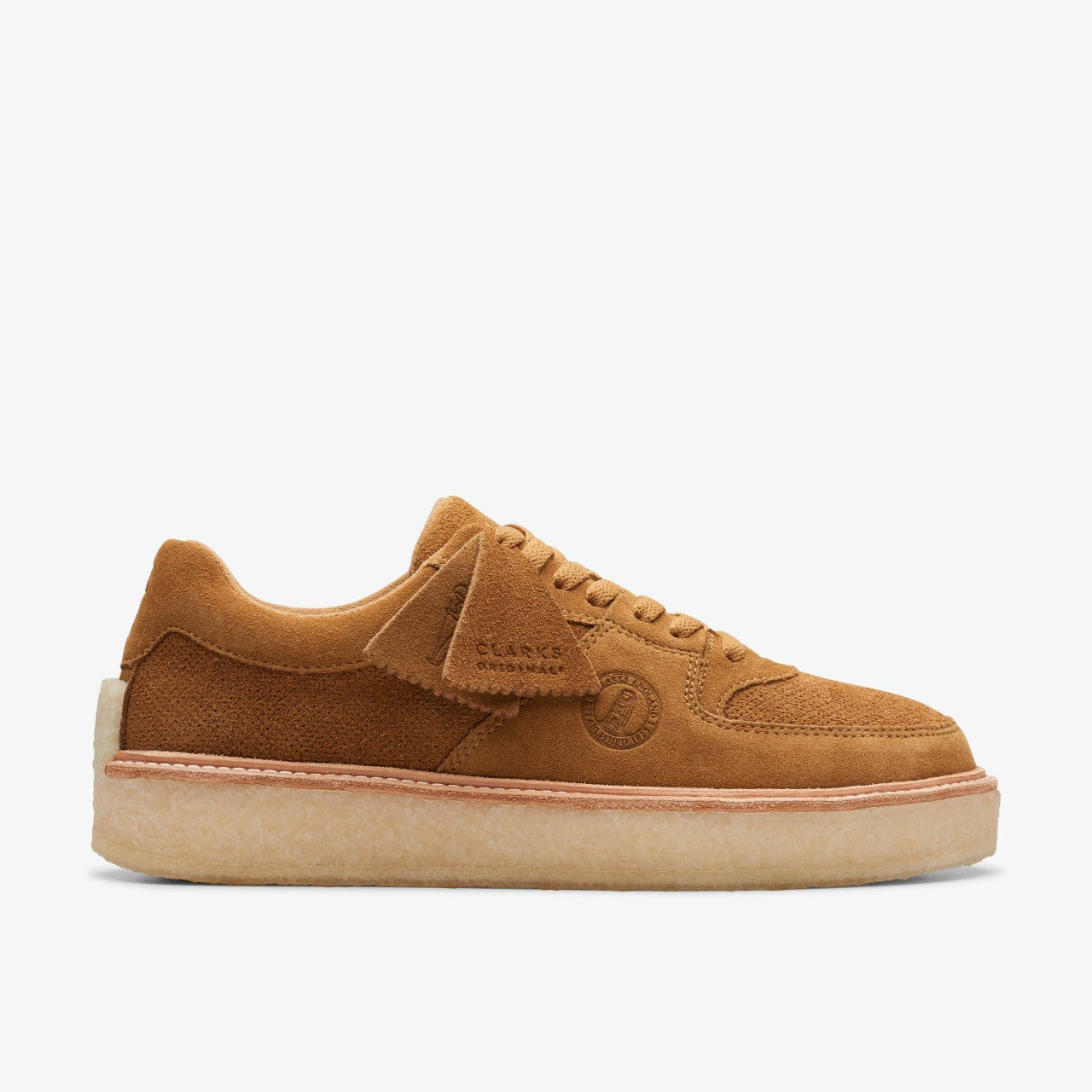 Sandford Golden Sand Suede Clarks Women|Men