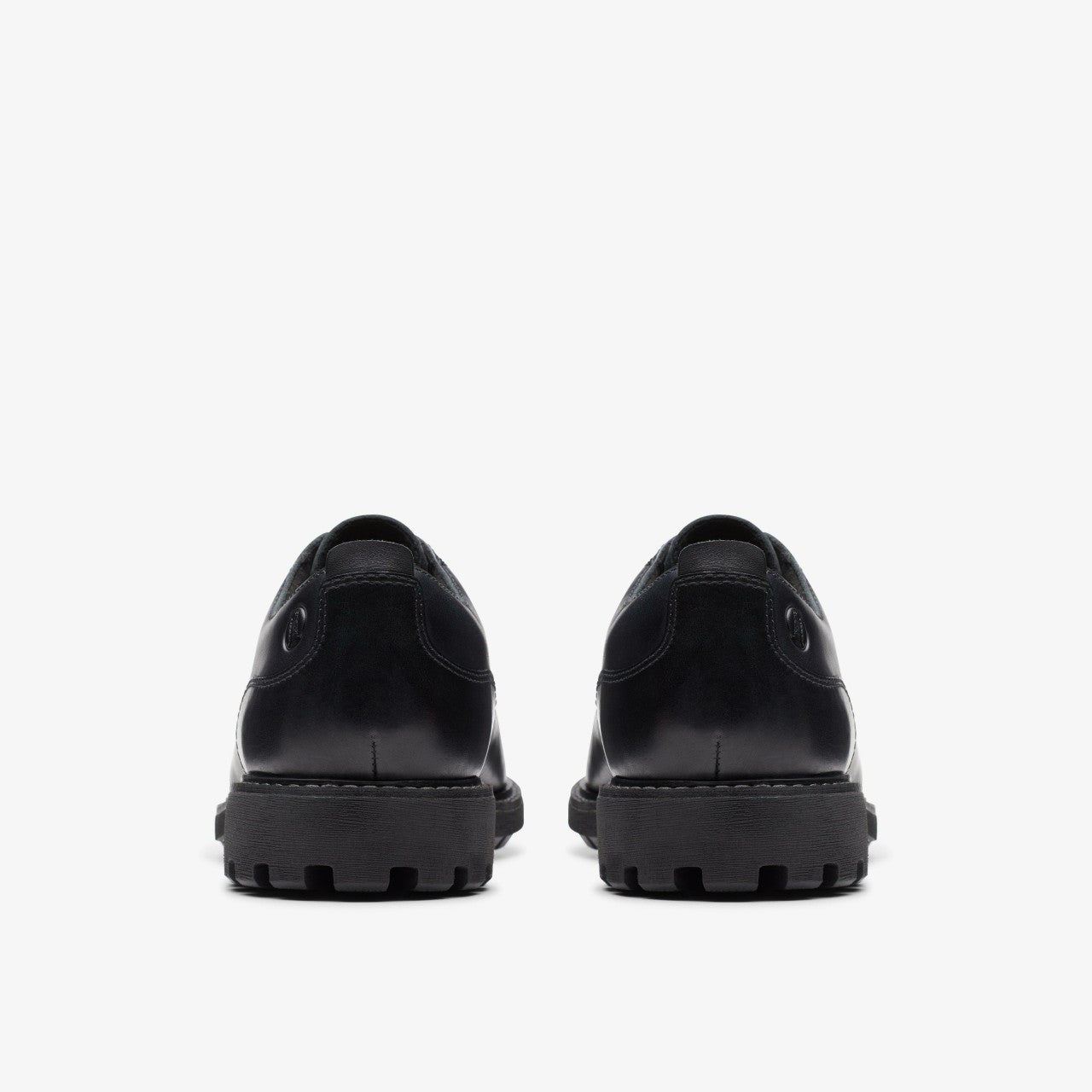 Batcombe Tie Black Leather Clarks Men