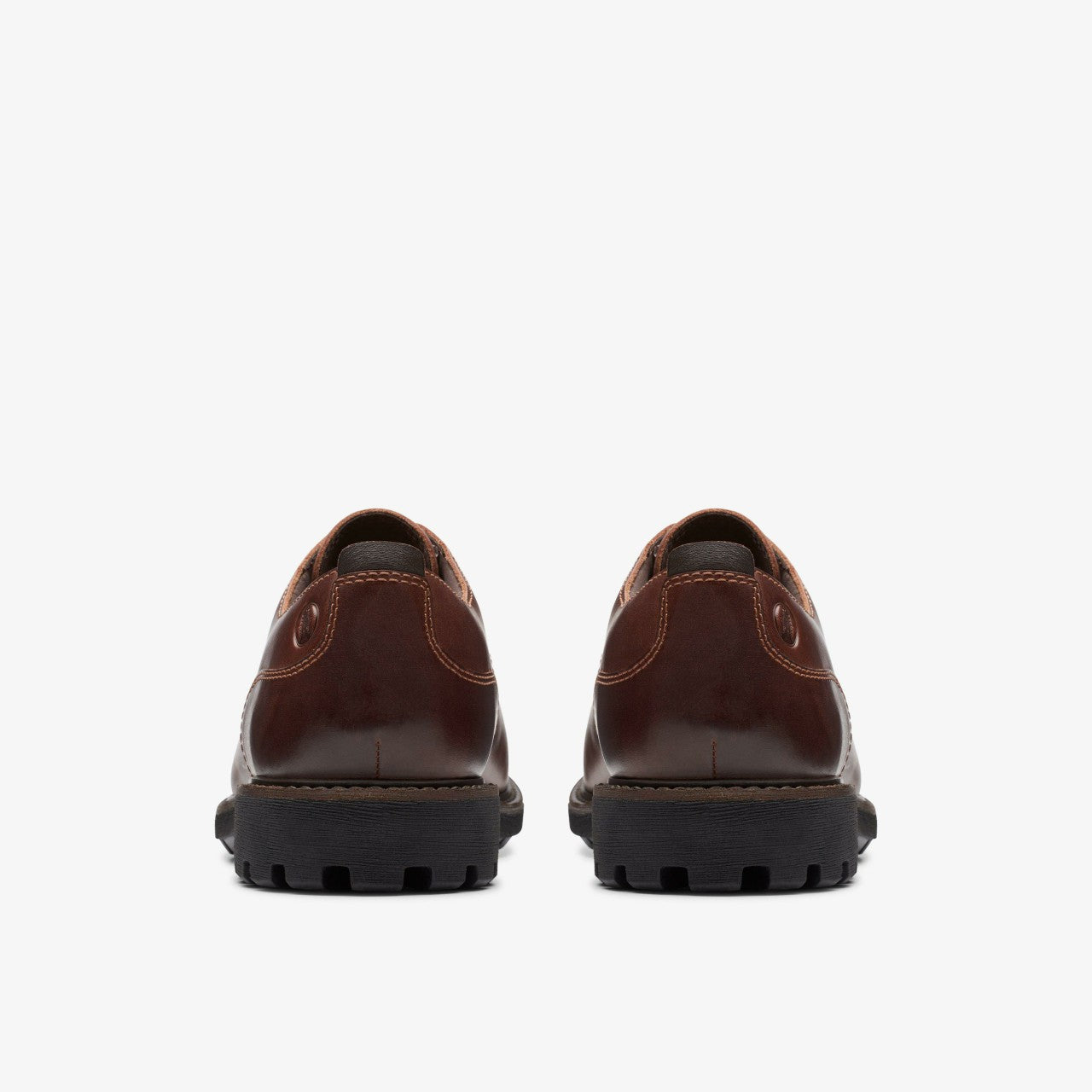 Batcombe Tie Dark Tan Leather Clarks Men