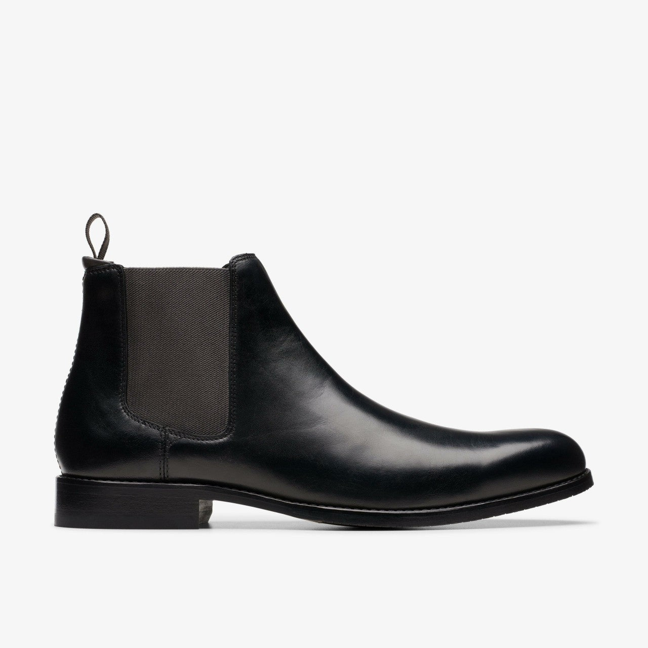 Craft Arlo Top Chelsea Boot Black Leather Clarks Men