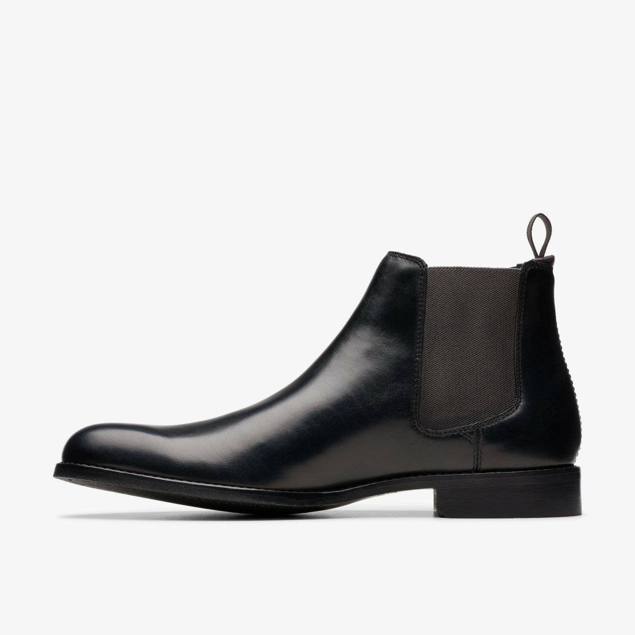 Craft Arlo Top Chelsea Boot Black Leather Clarks Men
