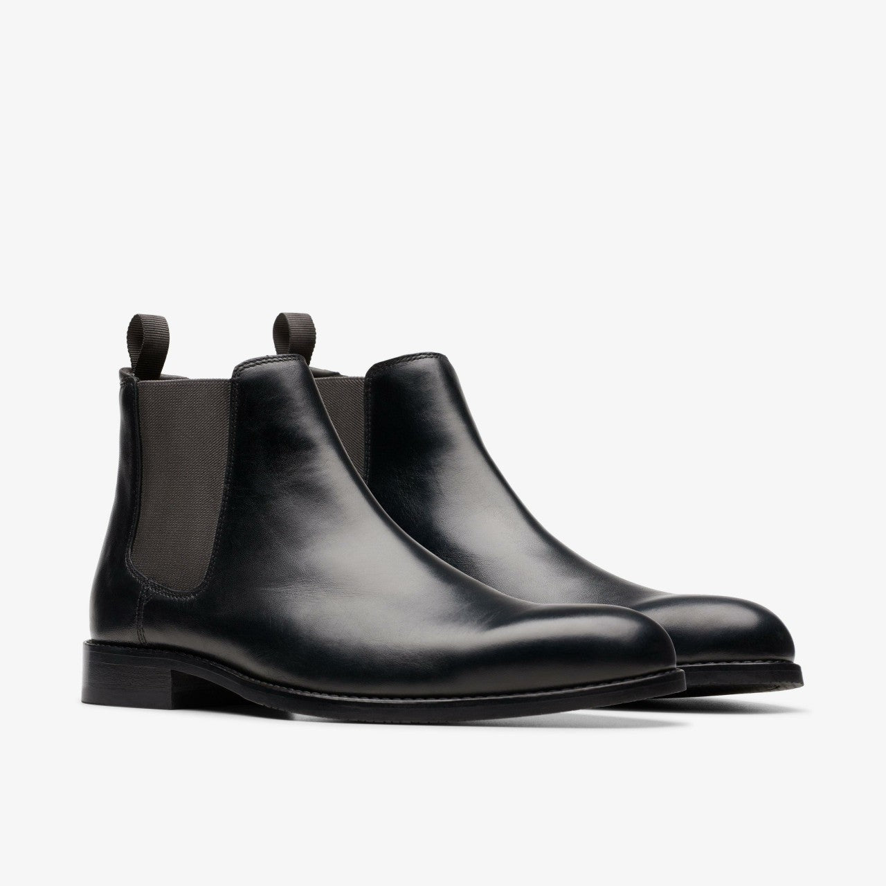 Craft Arlo Top Chelsea Boot Black Leather Clarks Men