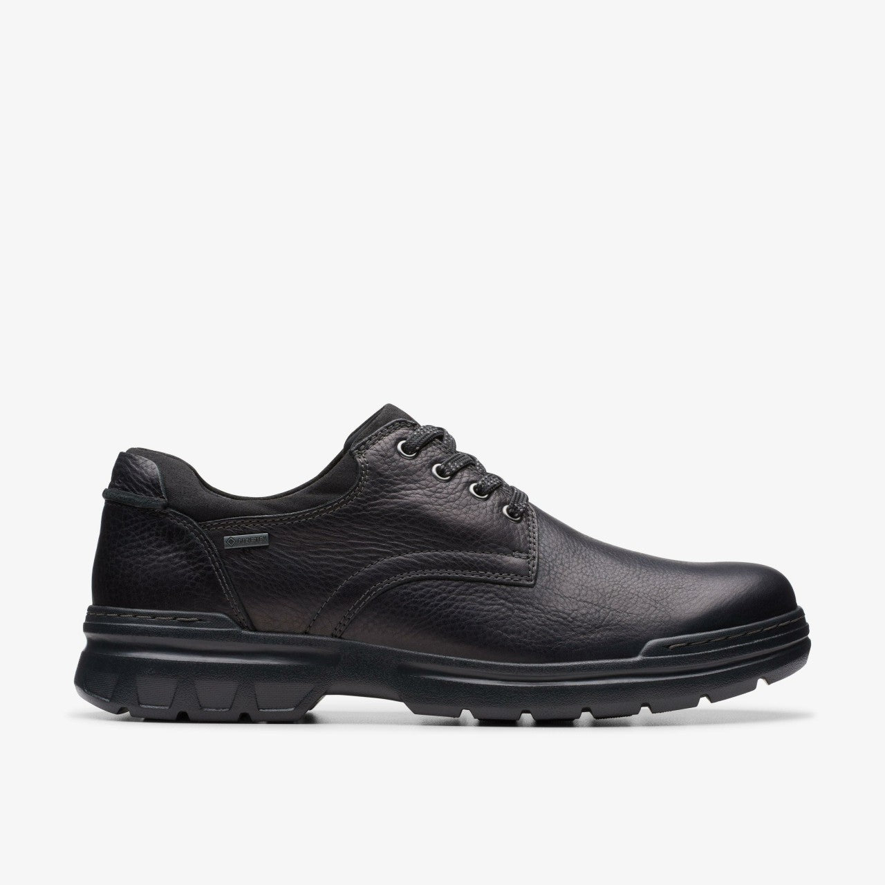 Rockie Walk GORE-TEX Black Leather Clarks Men