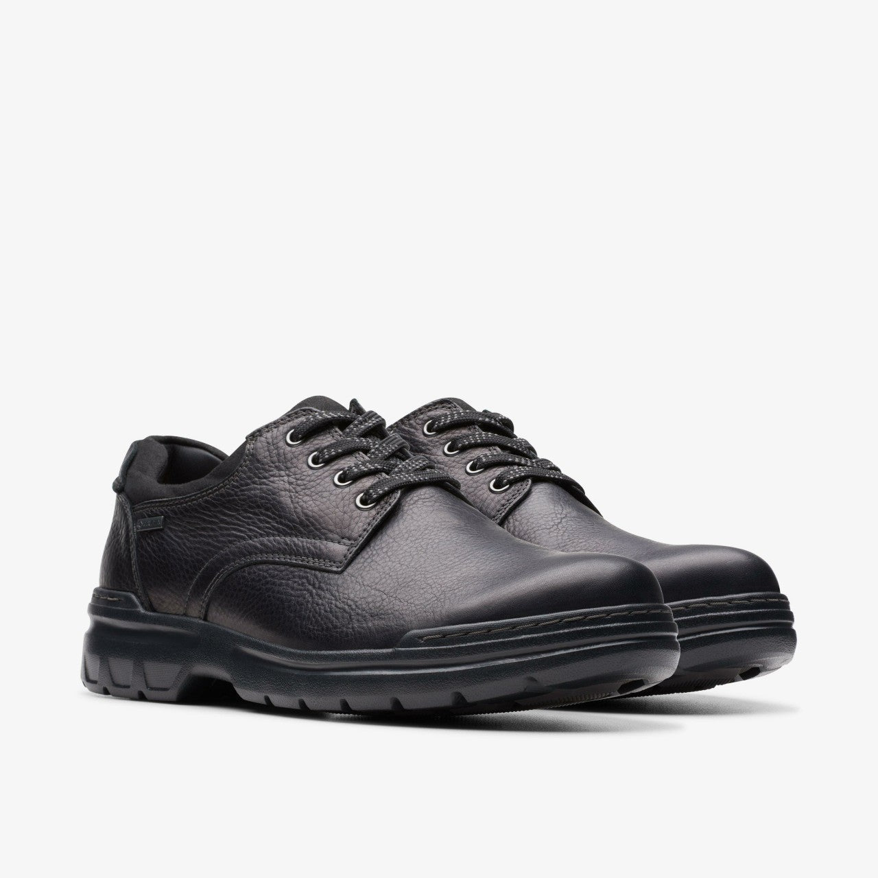 Rockie Walk GORE-TEX Black Leather Clarks Men