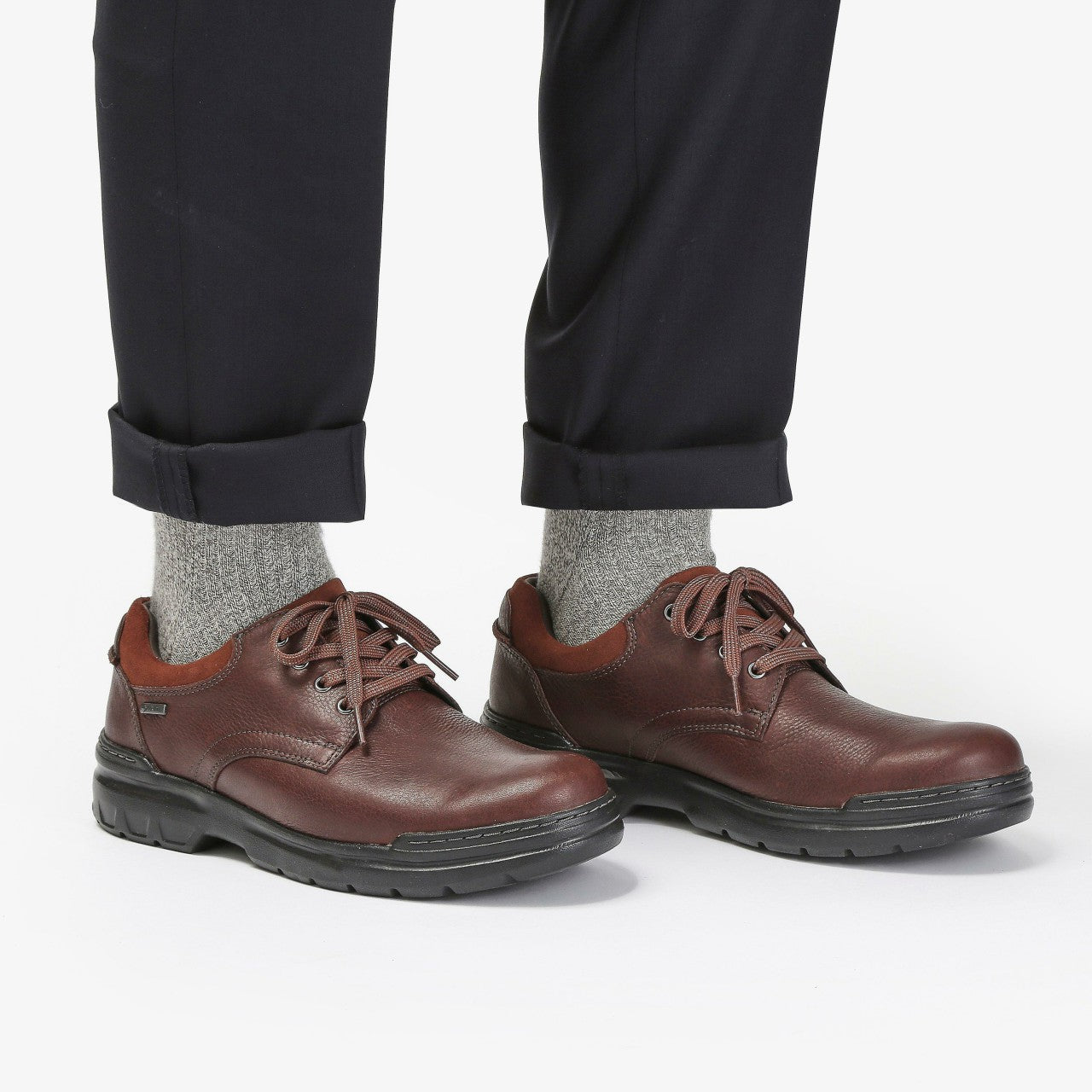 Rockie Walk GORE-TEX Dark Tan Leather Clarks Men