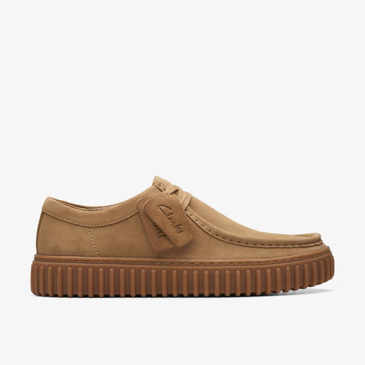 Torhill Lo Dark Sand Suede Clarks Men