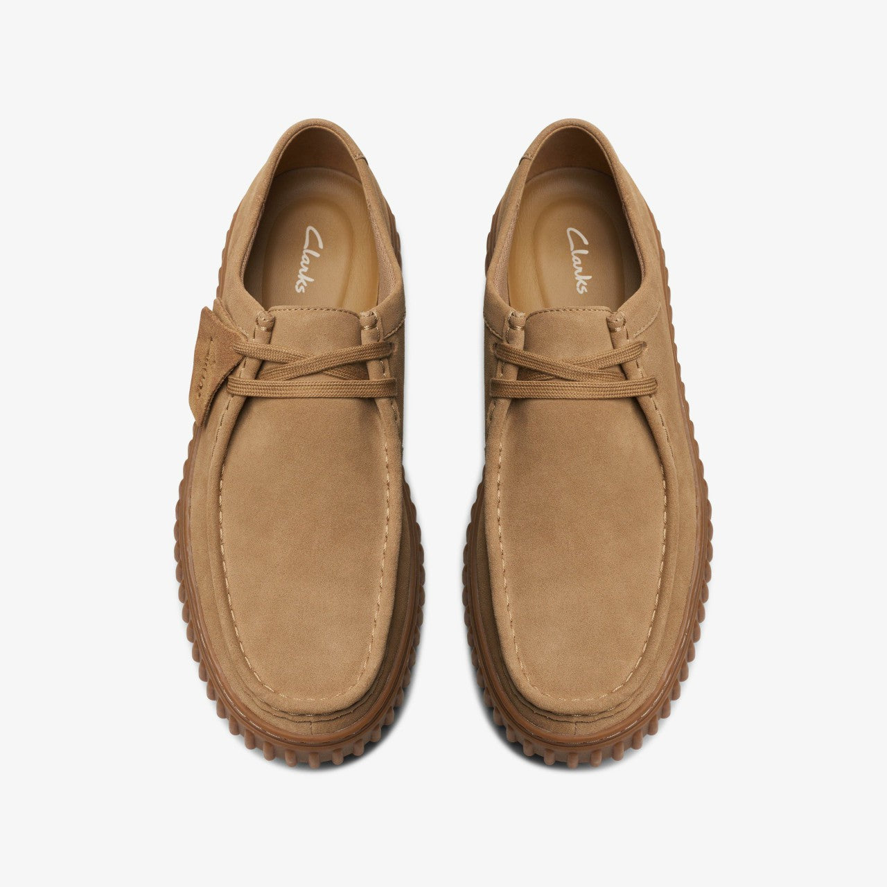 Torhill Lo Dark Sand Suede Clarks Men