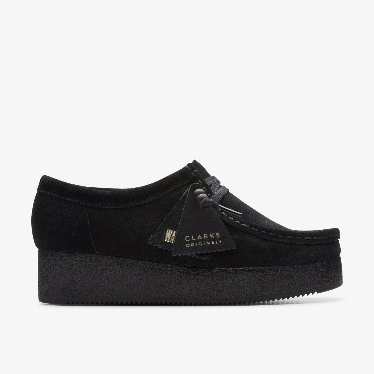 Wallacraft Bee Black Suede Clarks Women