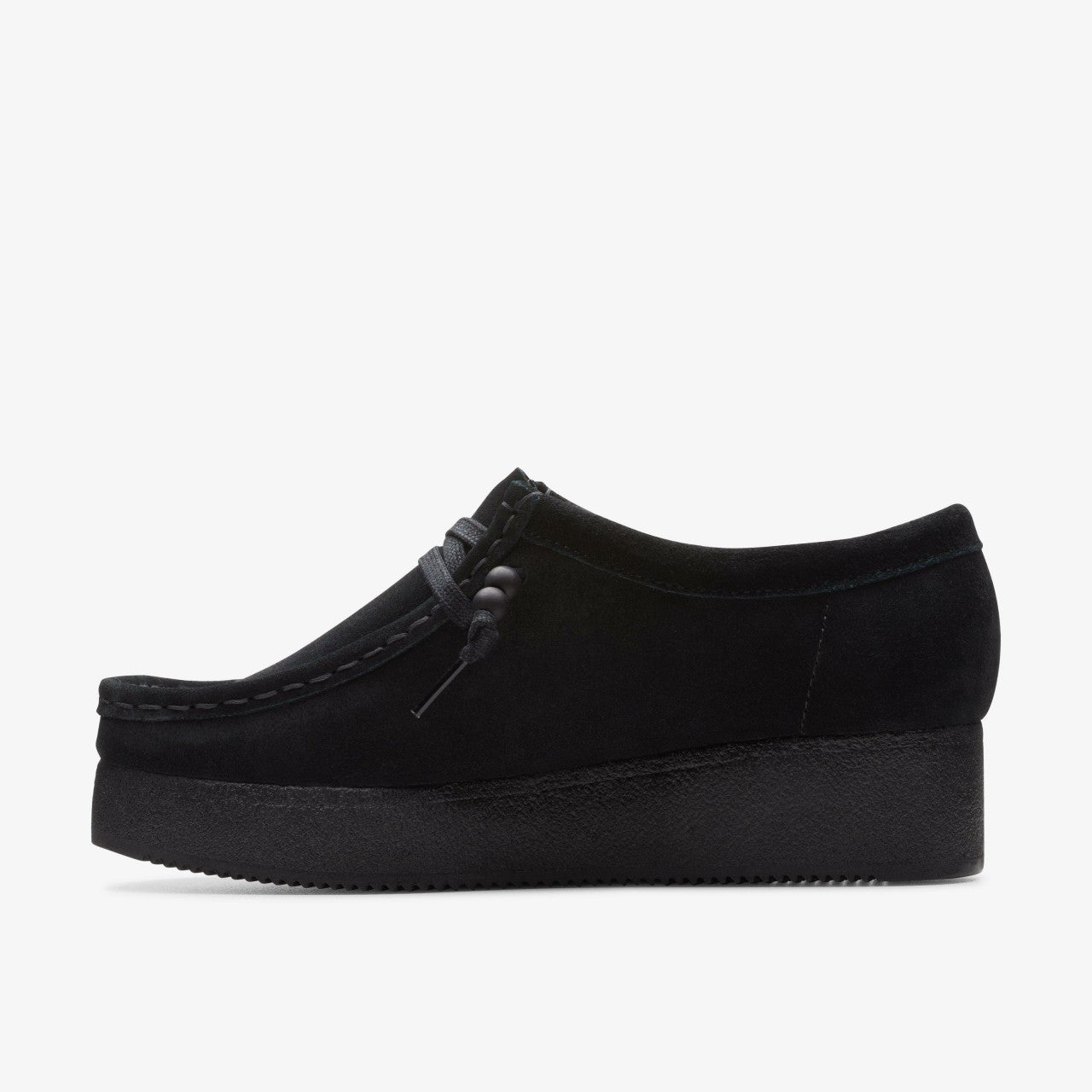 Wallacraft Bee Black Suede Clarks Women
