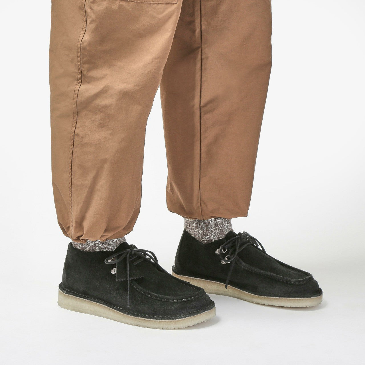 Desert Nomad Black Suede Clarks Men