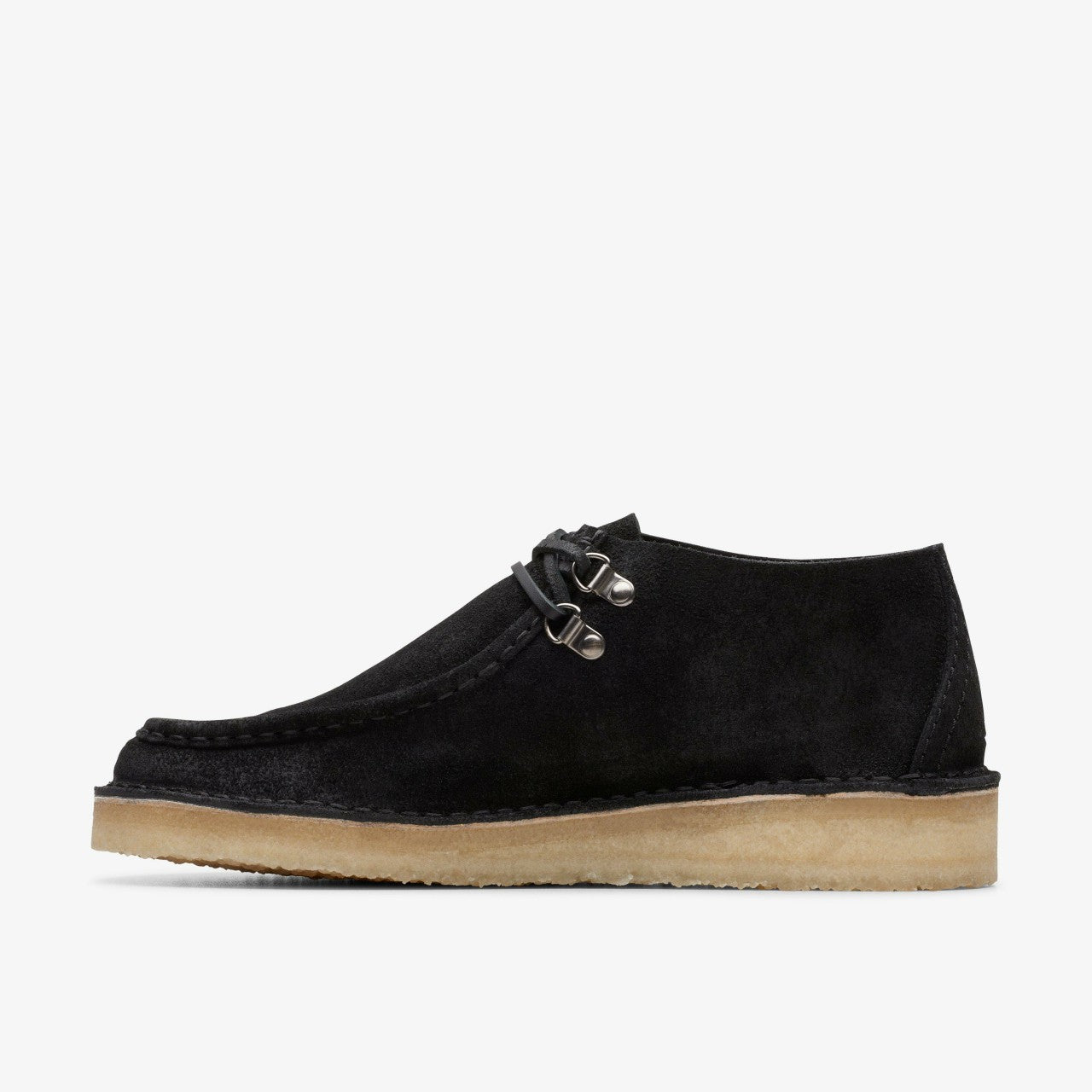 Desert Nomad Black Suede Clarks Men