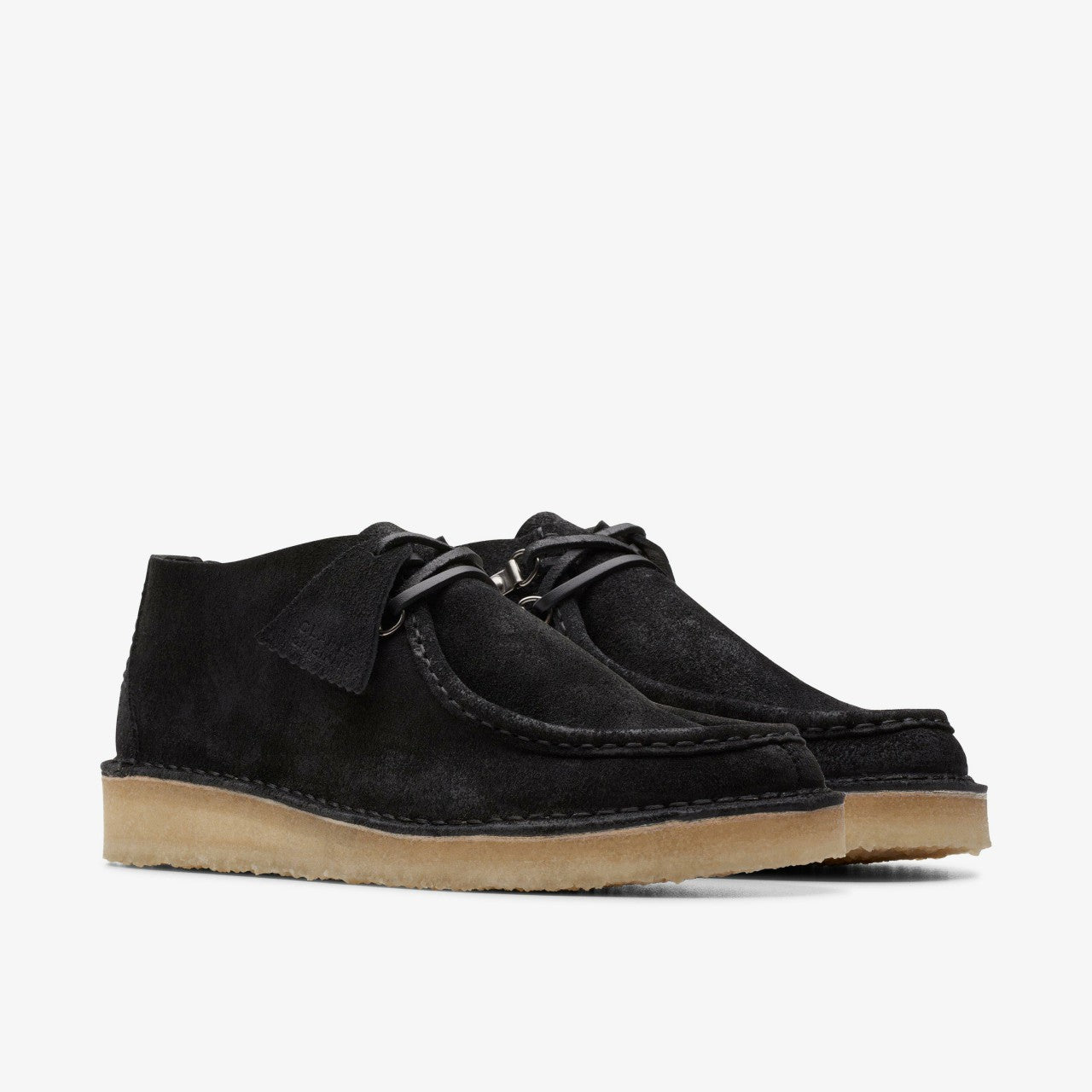 Desert Nomad Black Suede Clarks Men