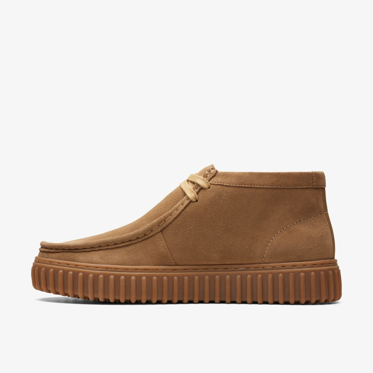 Torhill Hi Dark Sand Suede Clarks Women|Men