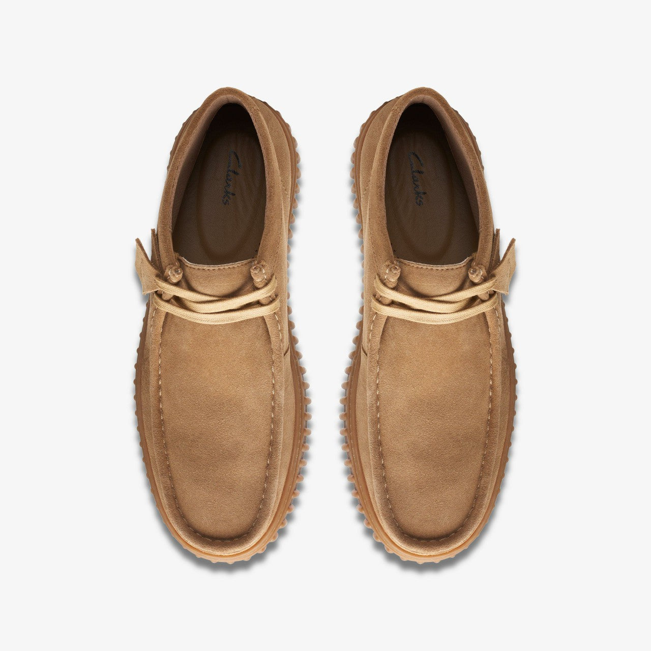 Torhill Hi Dark Sand Suede Clarks Women|Men