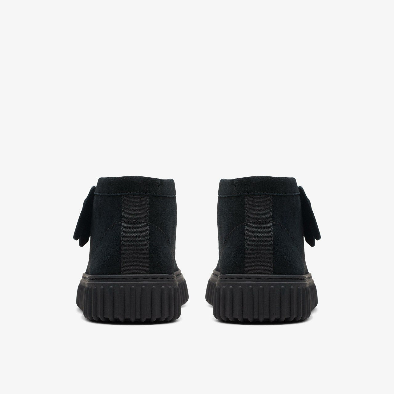 Torhill Hi Black Suede Clarks Women|Men