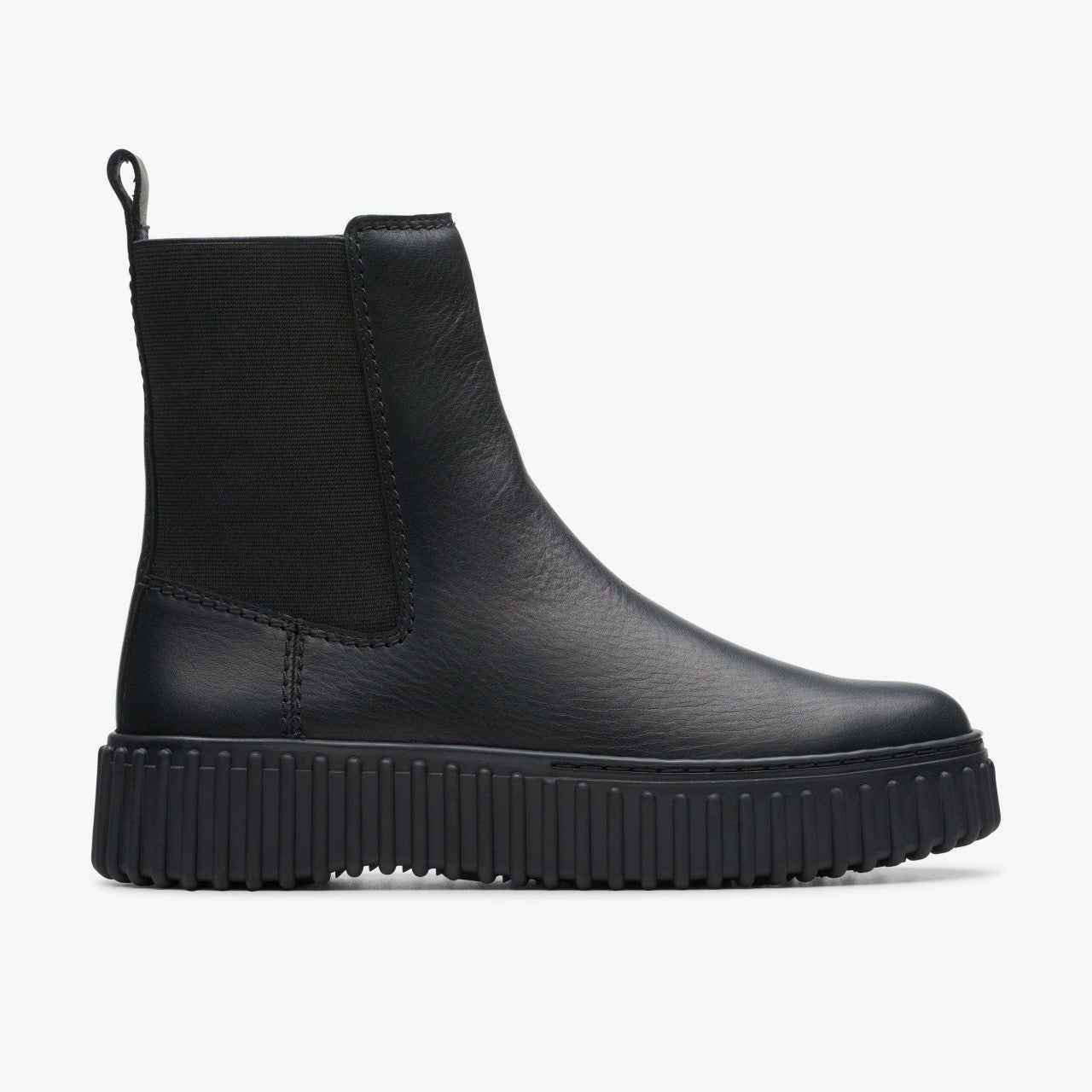 Torhill Maple Ankle Boot Black Leather Clarks Women