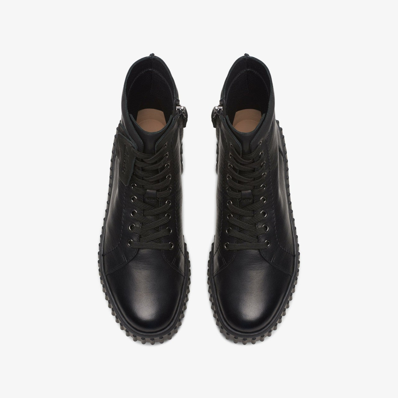 Torhill Rise Ankle Boot Black Leather Clarks Women