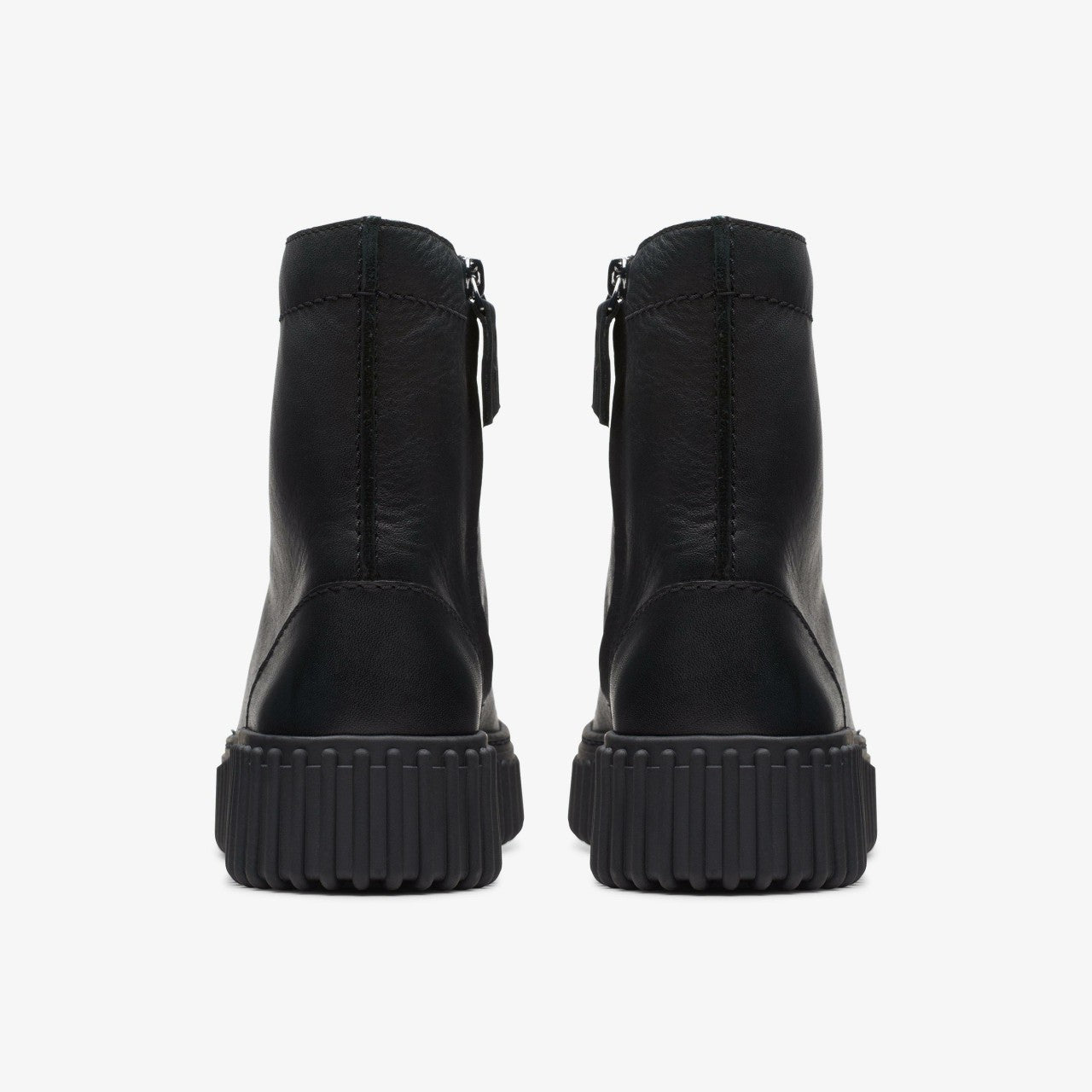 Torhill Rise Ankle Boot Black Leather Clarks Women