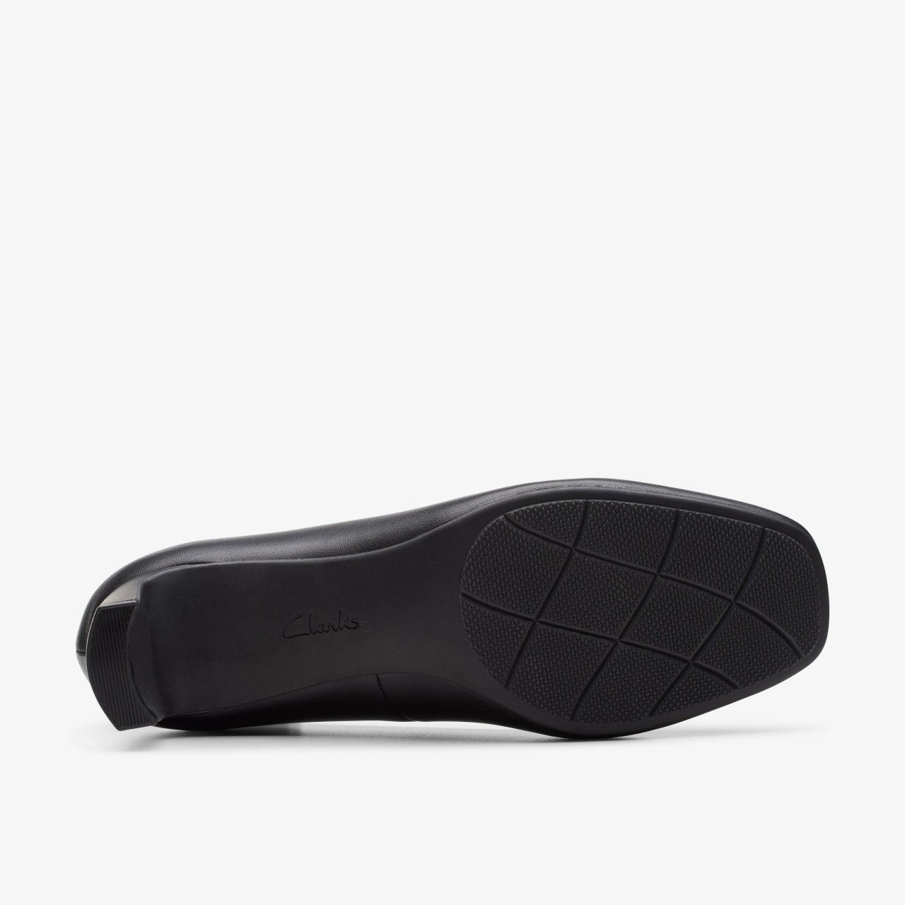 Kyndall Iris Black Leather Clarks Women