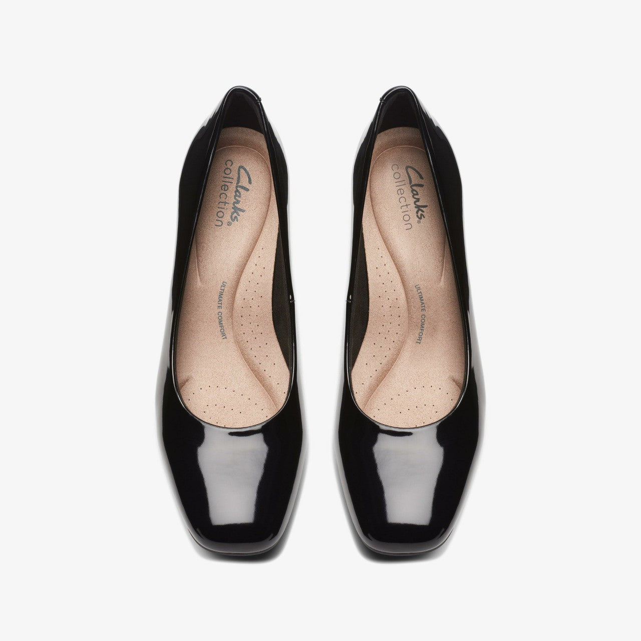 Kyndall Iris Black Patent Clarks Women