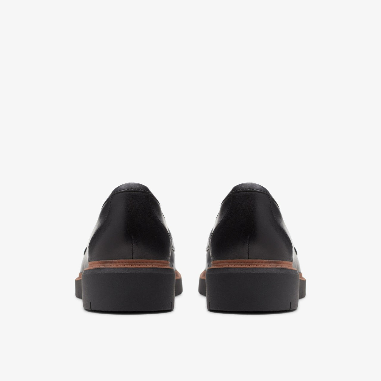Westlynn Bella Black Leather Clarks Women