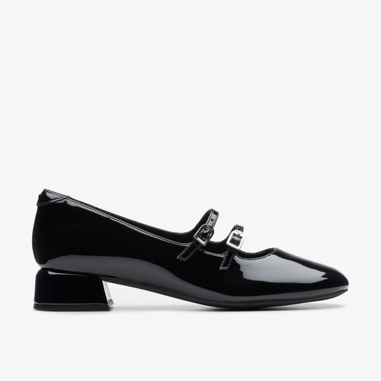 Daiss 30 Shine Black Patent Clarks Women