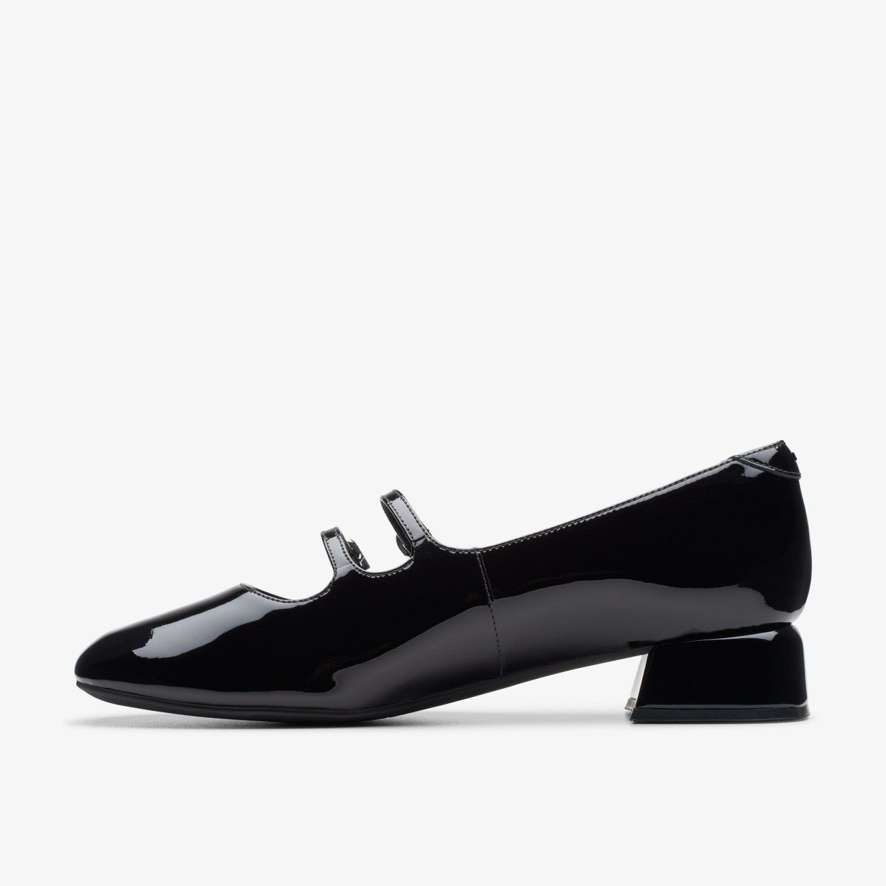 Daiss 30 Shine Black Patent Clarks Women