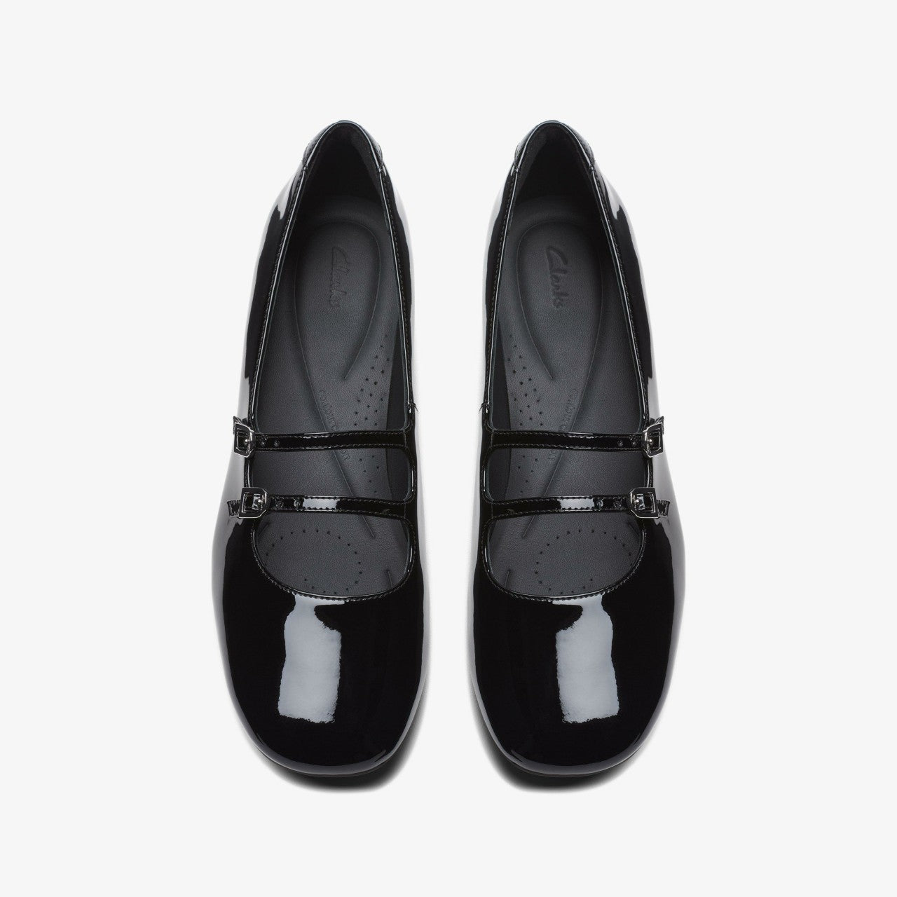 Daiss 30 Shine Black Patent Clarks Women