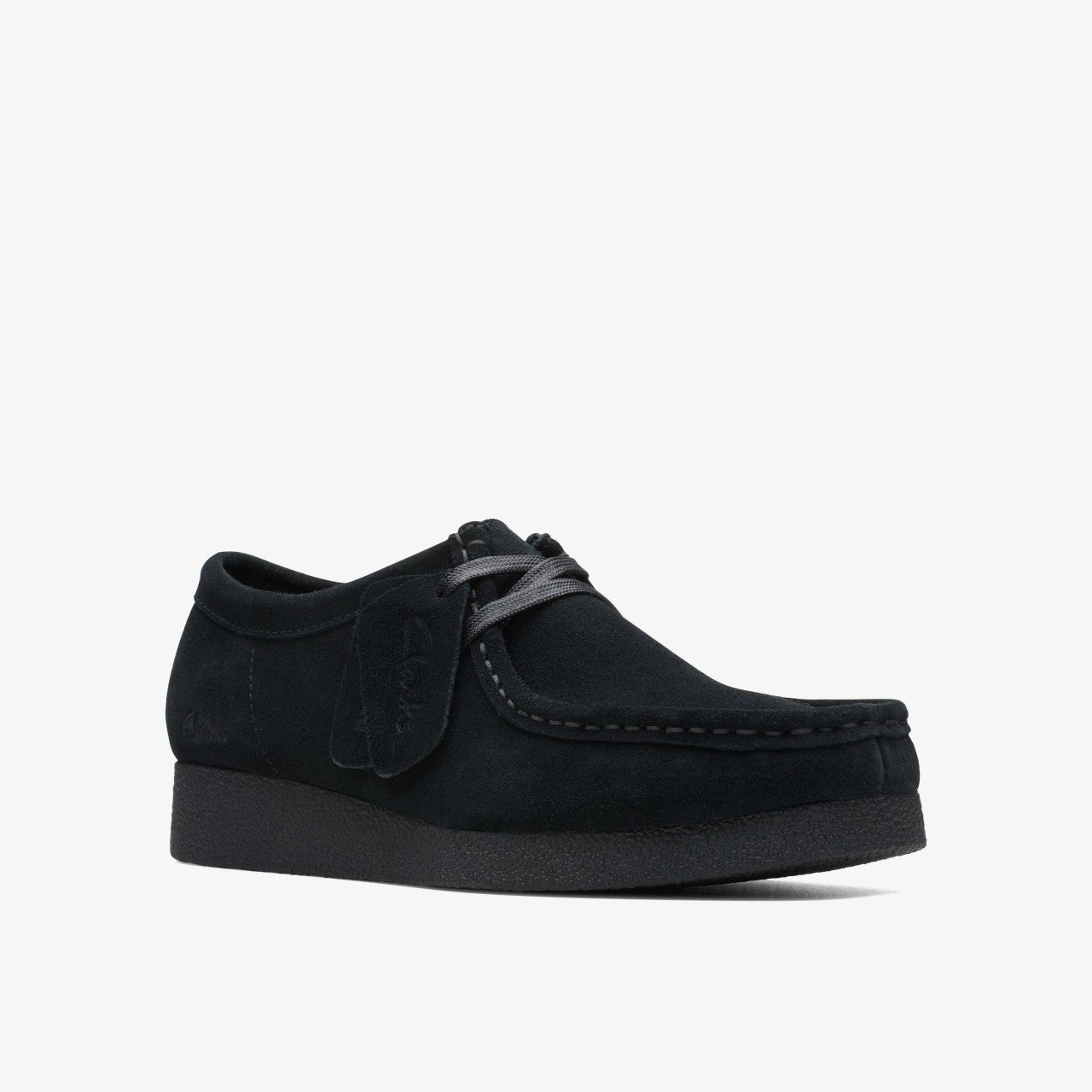 Wallabee EVO Shoe Black Suede Clarks Women