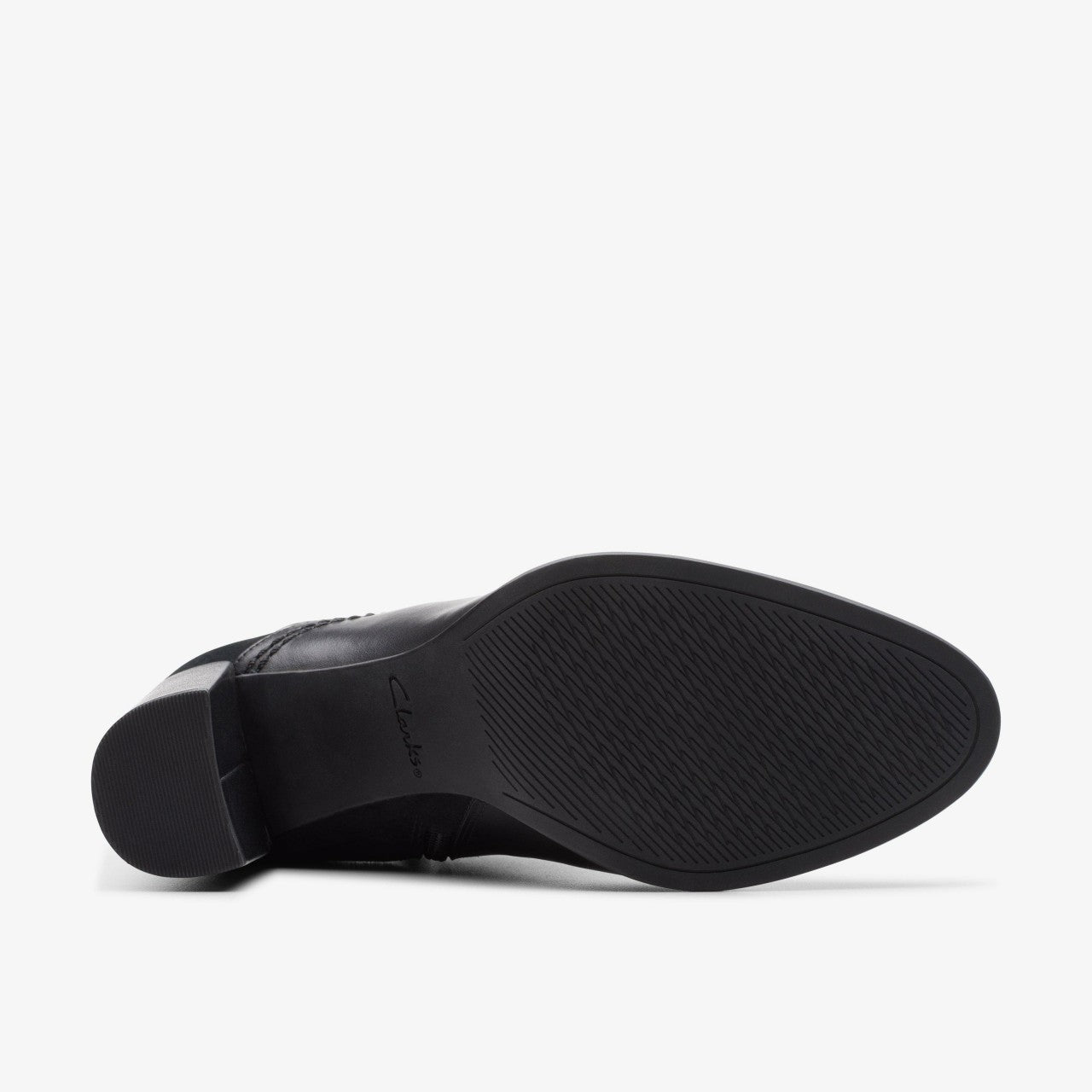 Freva 85 Buckle Black Leather Clarks Women