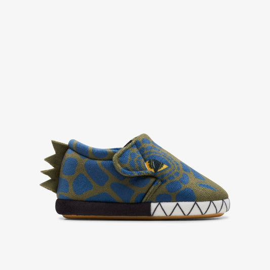 Fluffy Snug Toddler Khaki Combination Clarks Kids