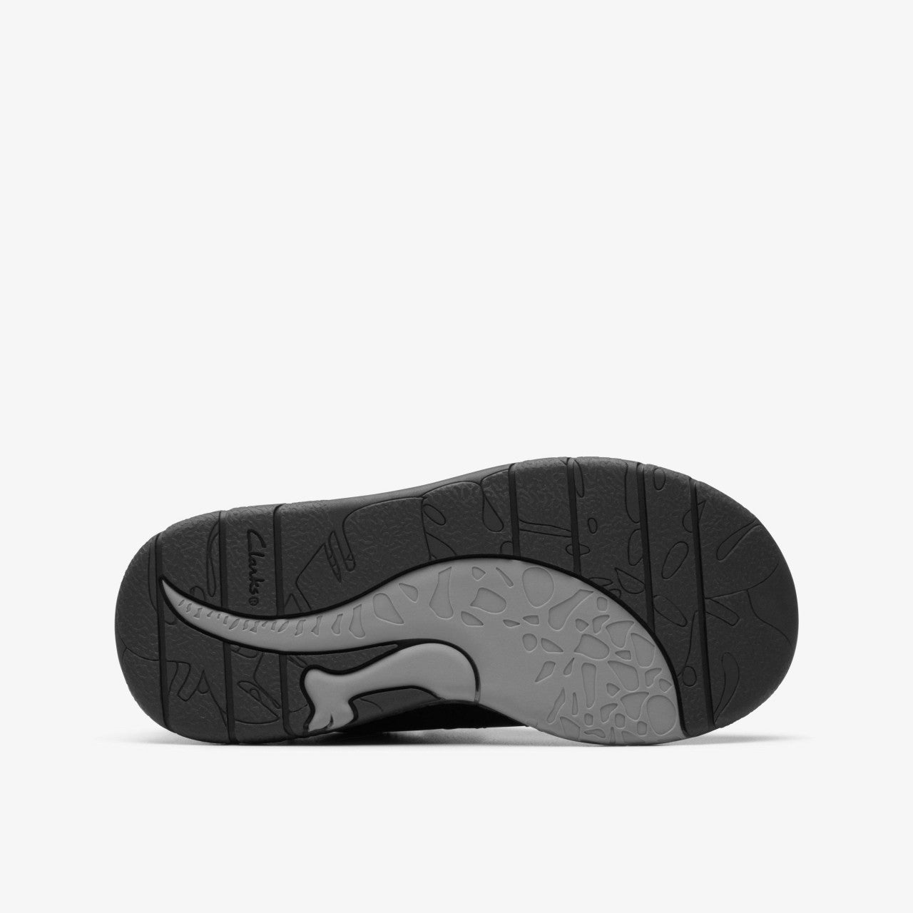 Steggy Stride Kid Black Leather Clarks Kids
