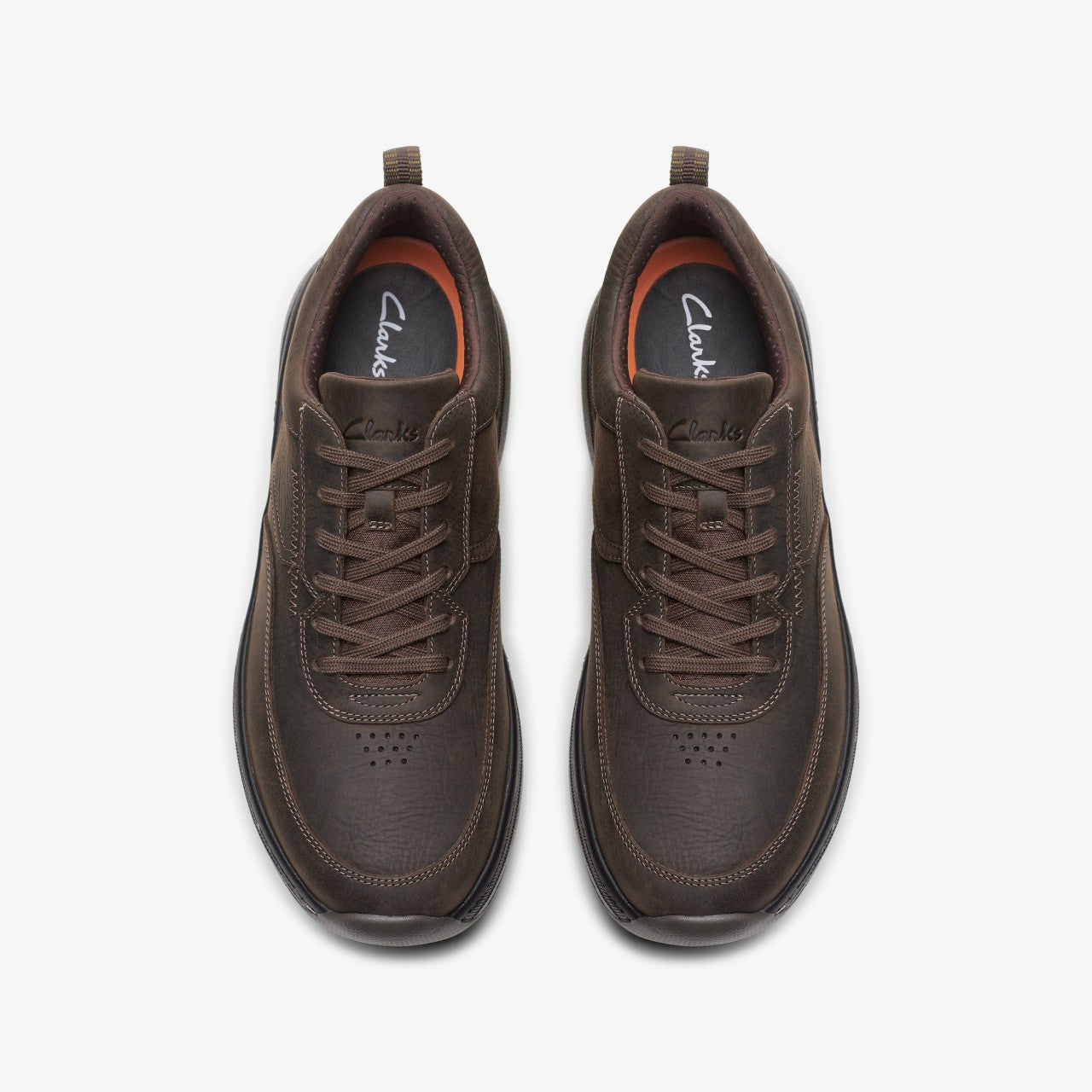 Clarks Pro Lace Dark Brown Tumbled Clarks Men