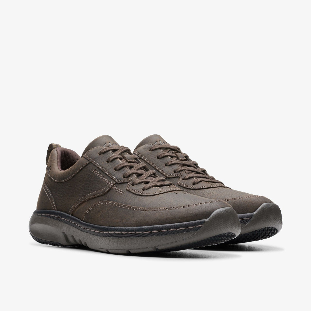 Clarks Pro Lace Dark Brown Tumbled Clarks Men