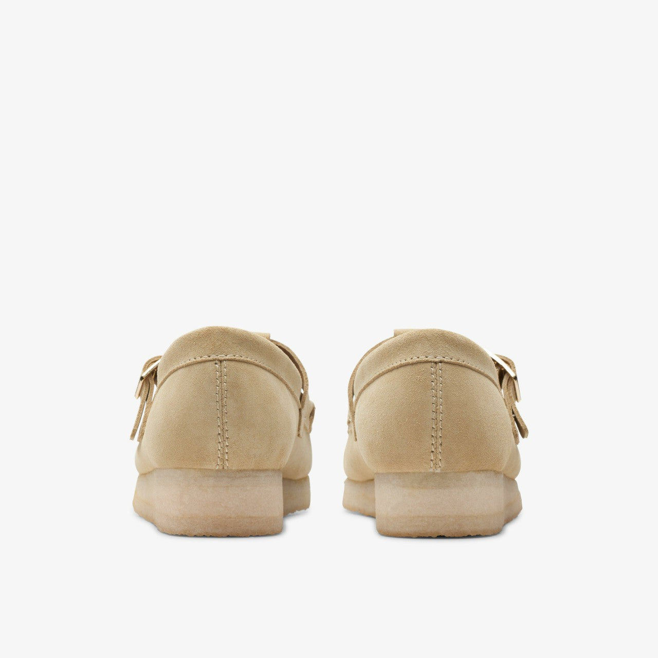 Wallabee T Bar Maple Suede Clarks Women