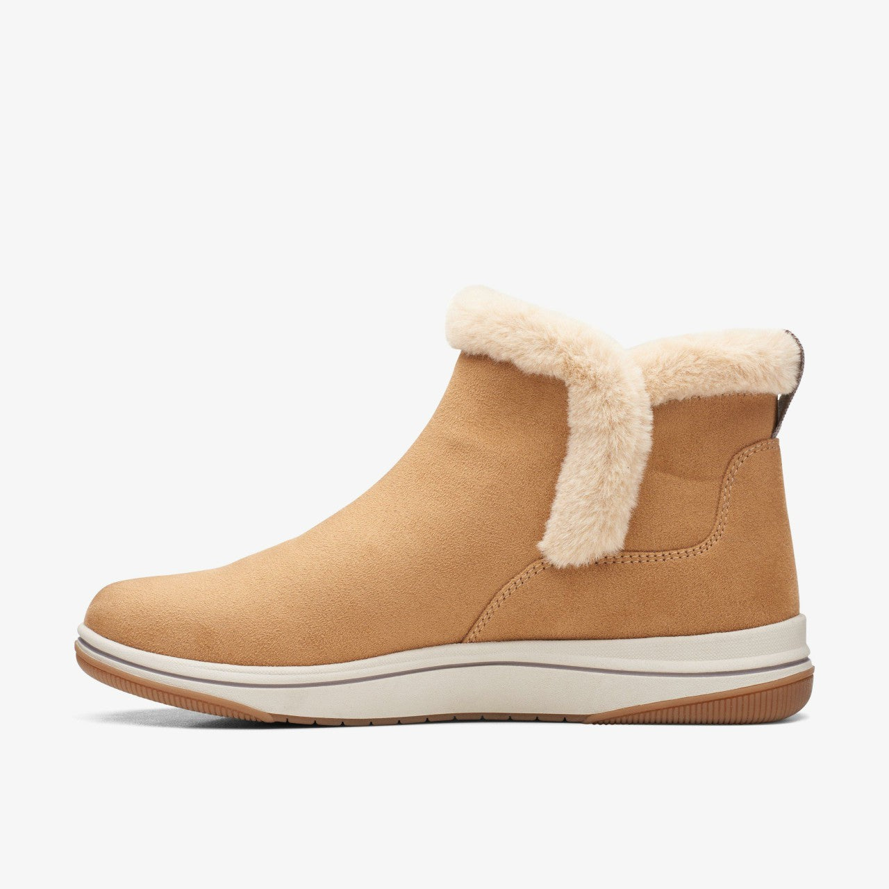 Brinkley Fur Tan Clarks Women