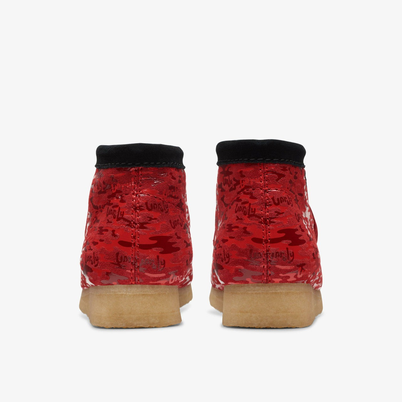 Wallabee Boot Red Camouflage Clarks Men