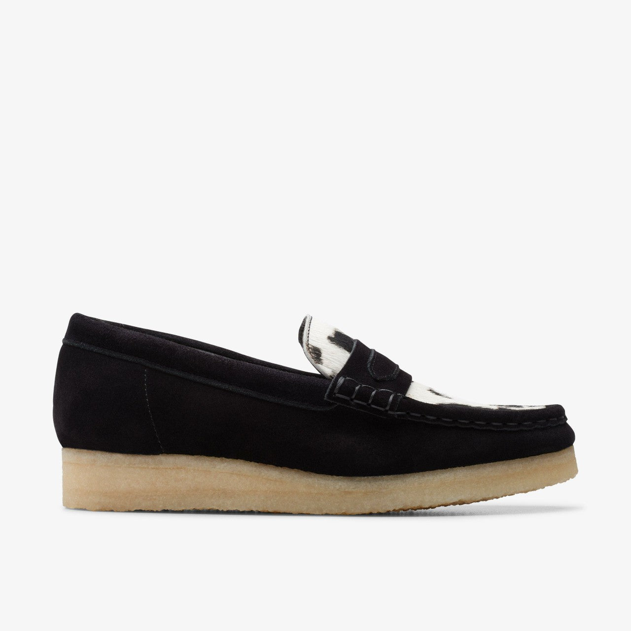 Wallabee Loafer Cow Print HairOn Clarks Women