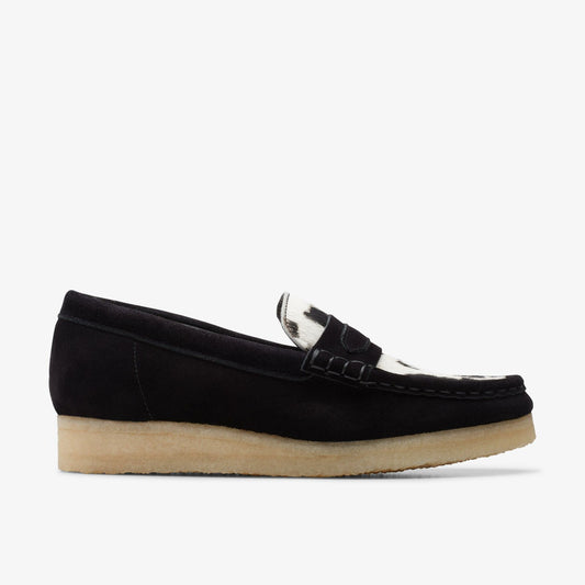 Wallabee Loafer Cow Print HairOn Clarks Women