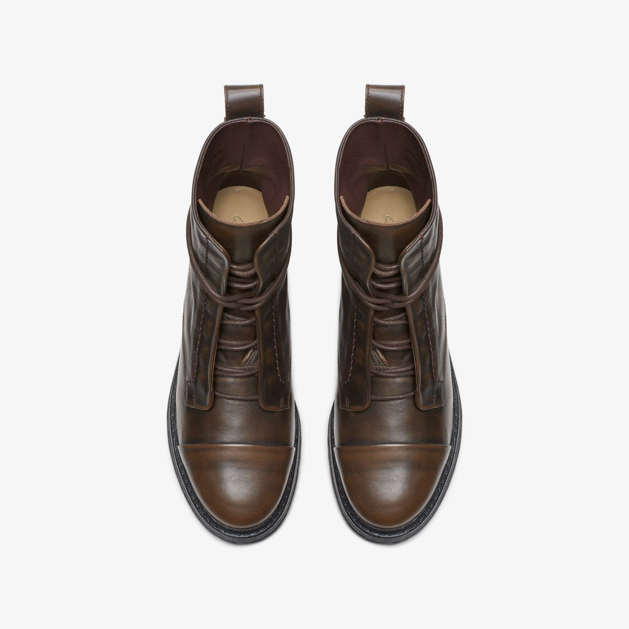 Rixley Lace Dark Brown Leather Clarks Women