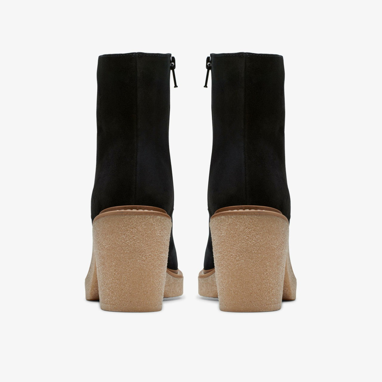 Colden Up Black Suede Clarks Women