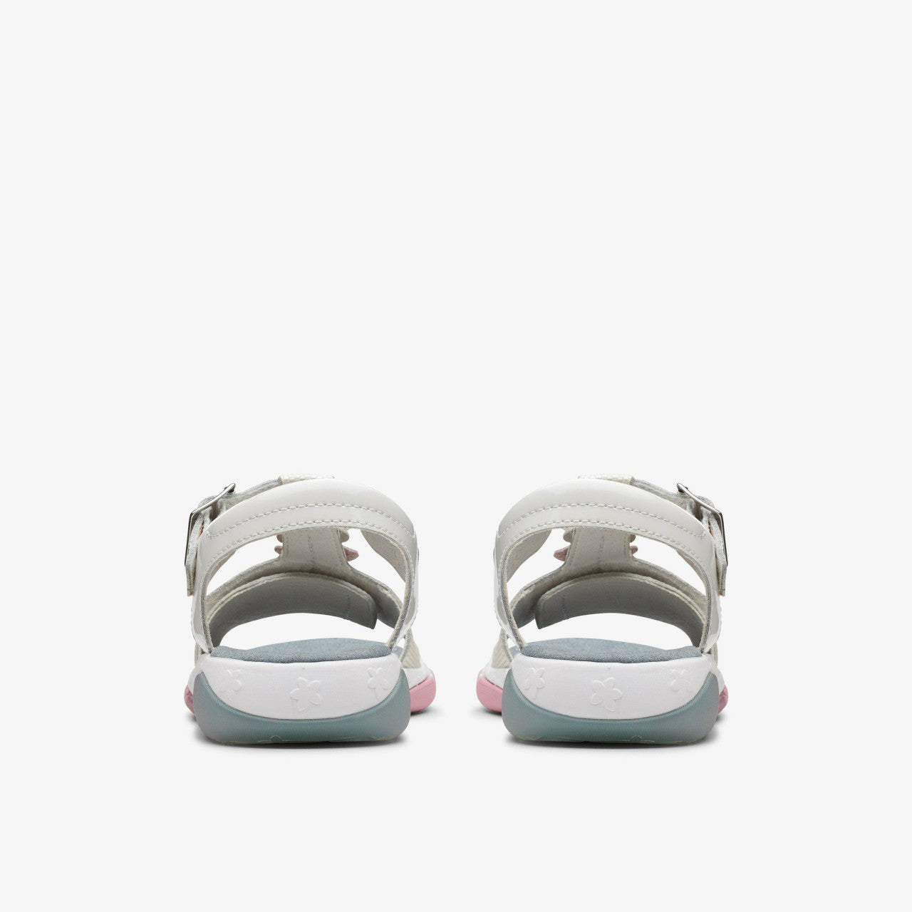 Osian Charm Kid White Clarks Kids