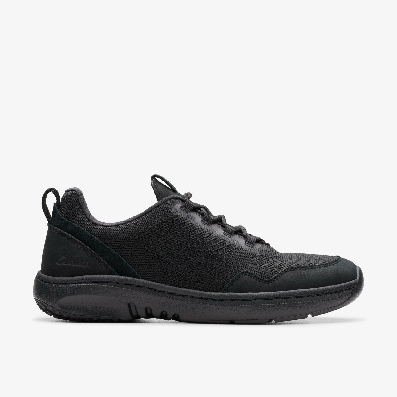 Clarks Pro Knit Black Clarks Men