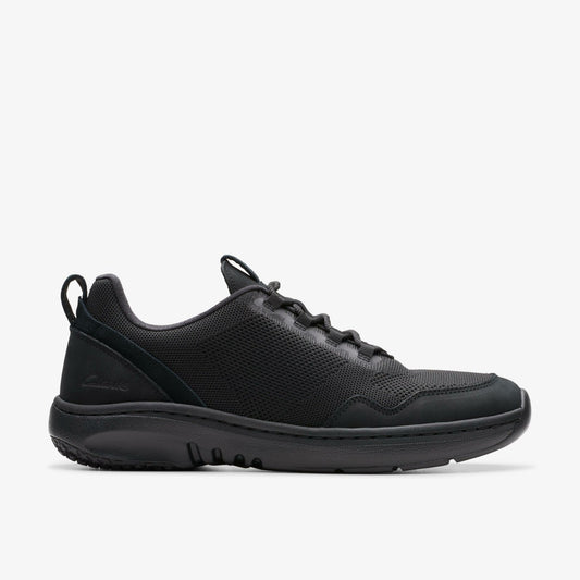Clarks Pro Knit Black Clarks Men
