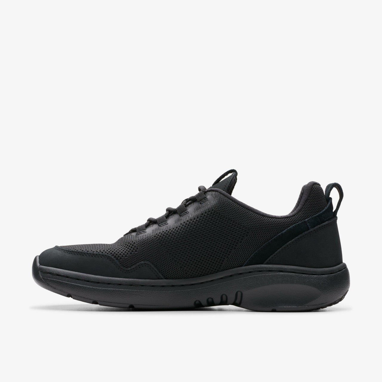 Clarks Pro Knit Black Clarks Men