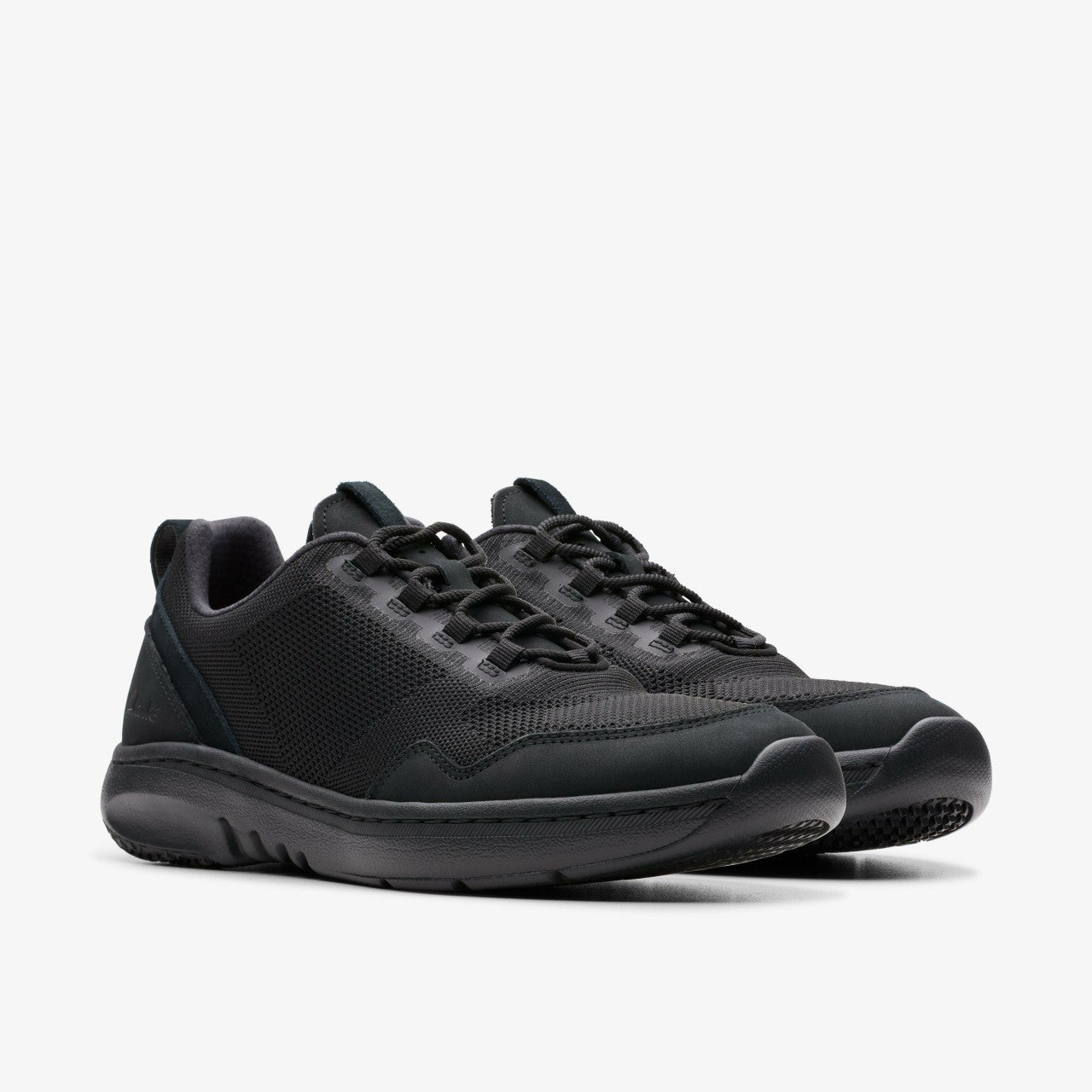 Clarks Pro Knit Black Clarks Men