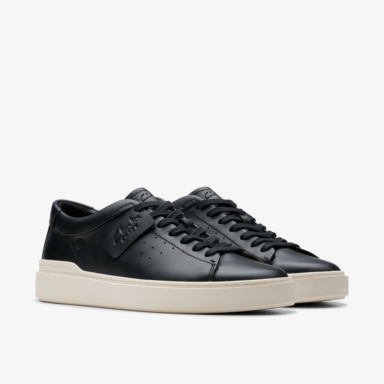 Craft Swift Black Leather Clarks Men