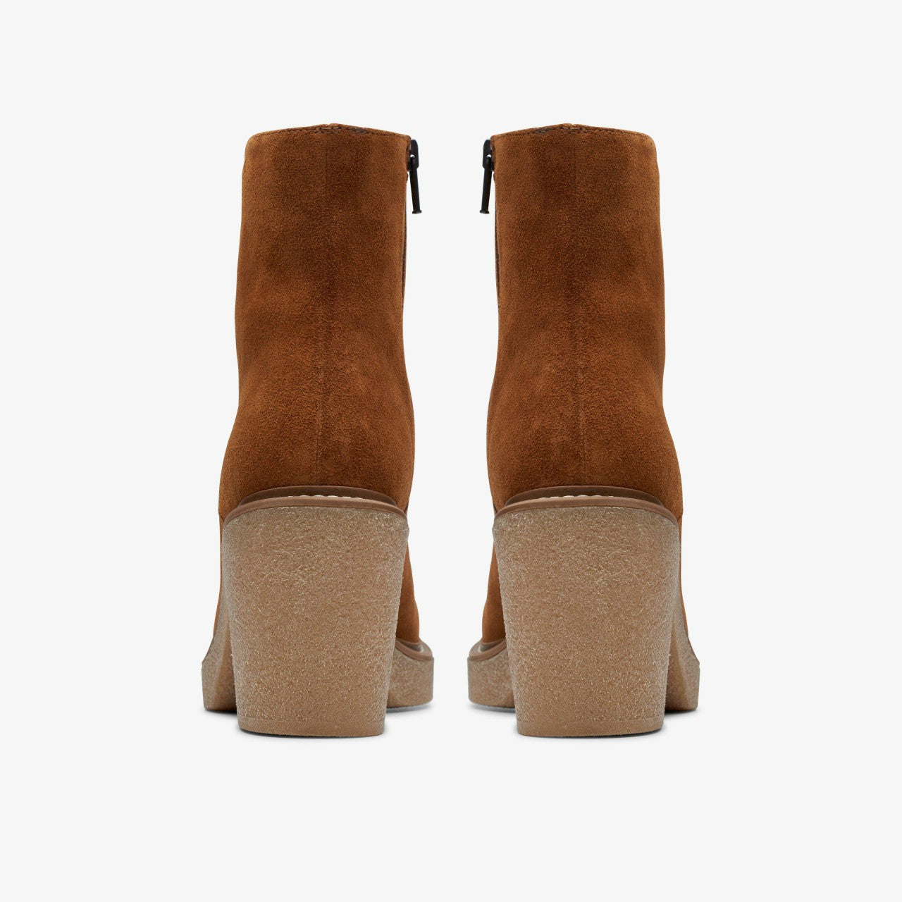 Colden Up Dark Tan Suede Clarks Women