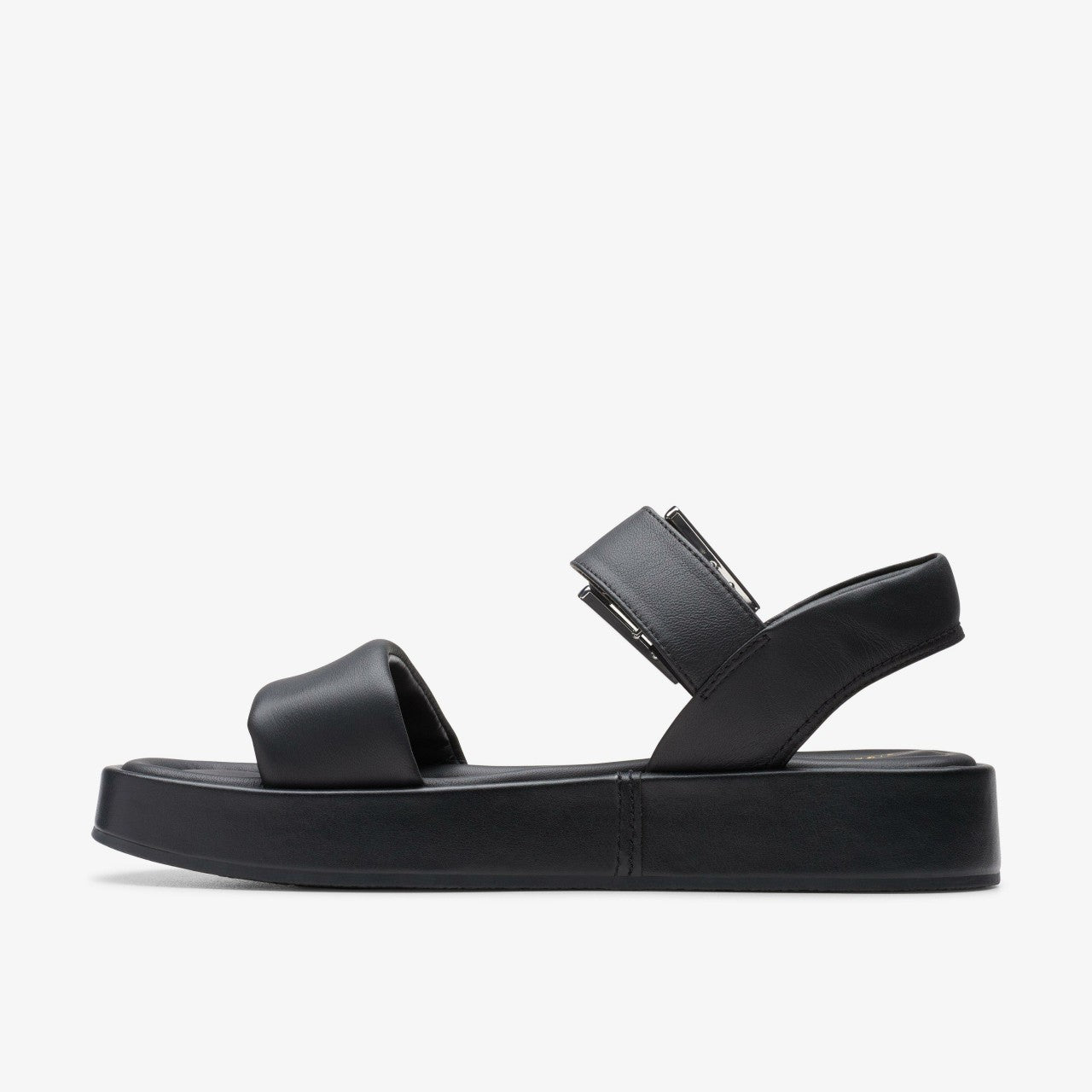 Alda Strap Black Leather Clarks Women