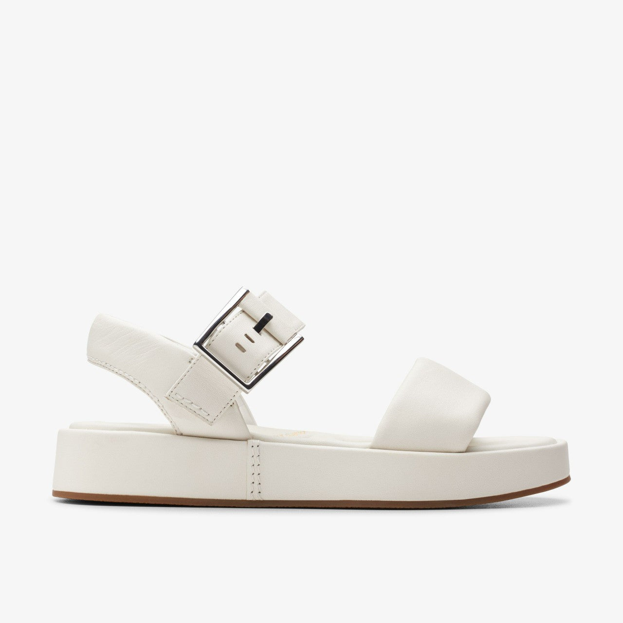 Alda Strap Off White Leather Clarks Women